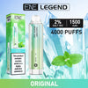 ELUX ENE Legend 4000 Disposable Vape Puff Pod Device - Box of 10