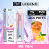 ELUX ENE Legend 4000 Disposable Vape Puff Pod Device - Box of 10