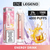 ELUX ENE Legend 4000 Disposable Vape Puff Pod Device - Box of 10