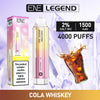 ELUX ENE Legend 4000 Disposable Vape Puff Pod Device - Box of 10