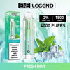 ELUX ENE Legend 4000 Disposable Vape Puff Pod Device - Box of 10