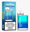 The Crystal CP600 Disposable Vape Puff Mini Pod Box of 10