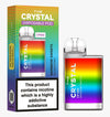 The Crystal CP600 Disposable Vape Puff Mini Pod Box of 10