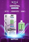 The Crystal Pro Max + 10000 Disposable Vape Pod Box of 10